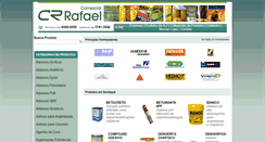 Desktop Screenshot of comercialrafael.com.br