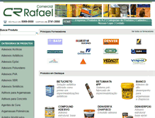 Tablet Screenshot of comercialrafael.com.br